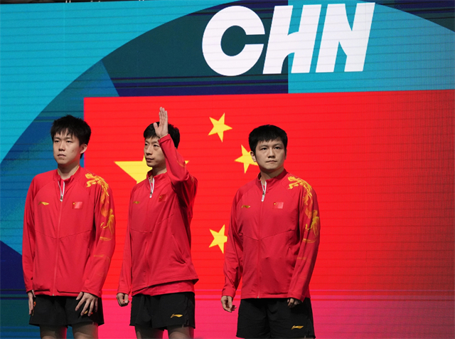 中国乒乓球队血洗法国乒乓球队，马龙高光表现的简单介绍